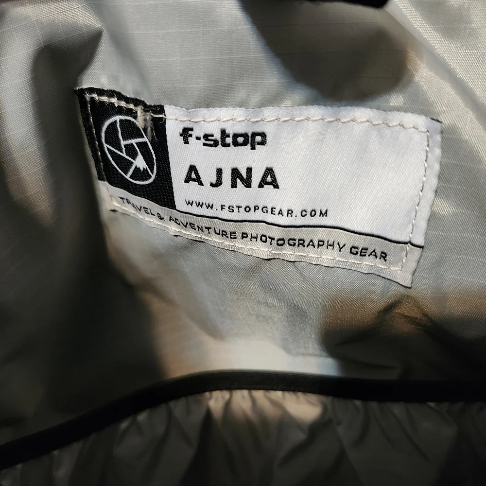 F-Stop AJNA DuraDiamond Camera Back Pack 37L Comes With Medium Pro ICU Insert